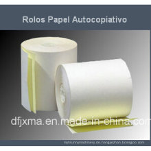 Carbonless Roll (2-lagig) Papierschneid- und Rückspulmaschine